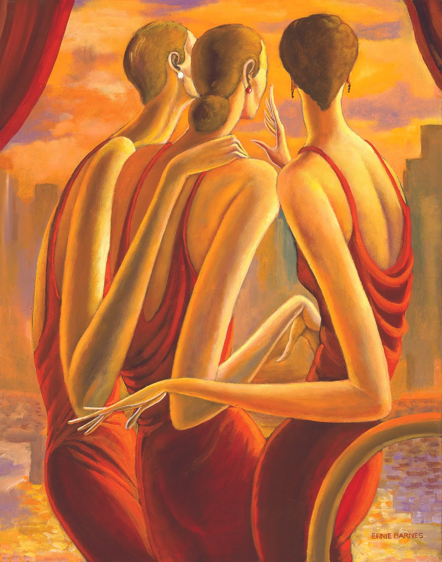Artist Ernie Barnes Official Website Artist Ernie Barnes Official Website